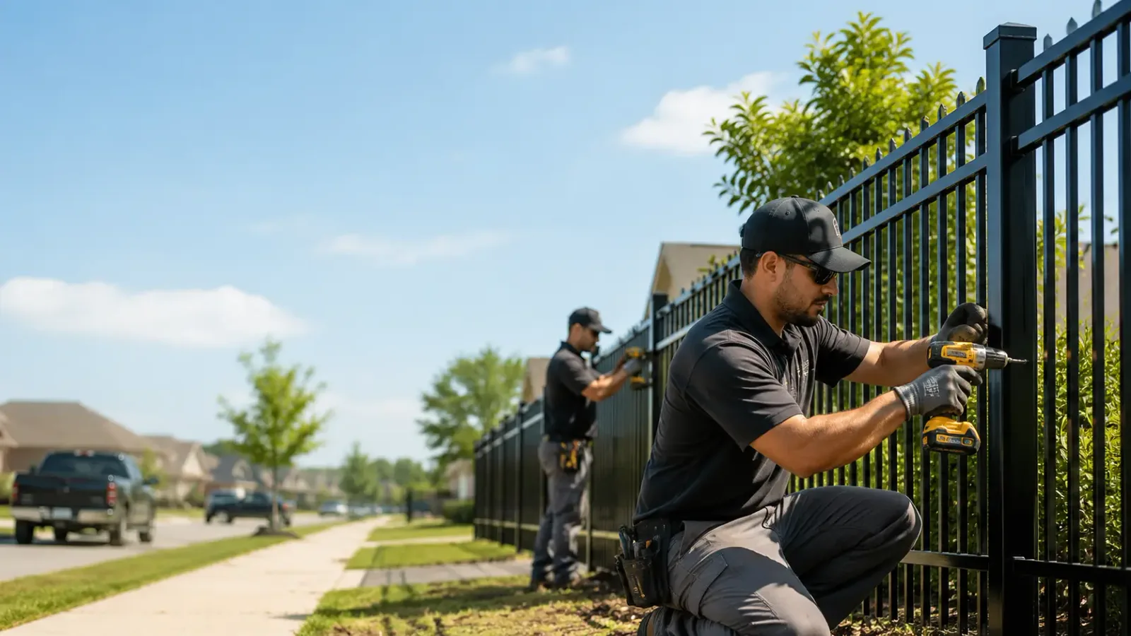 Metal Fence Installation in Monroe, MI